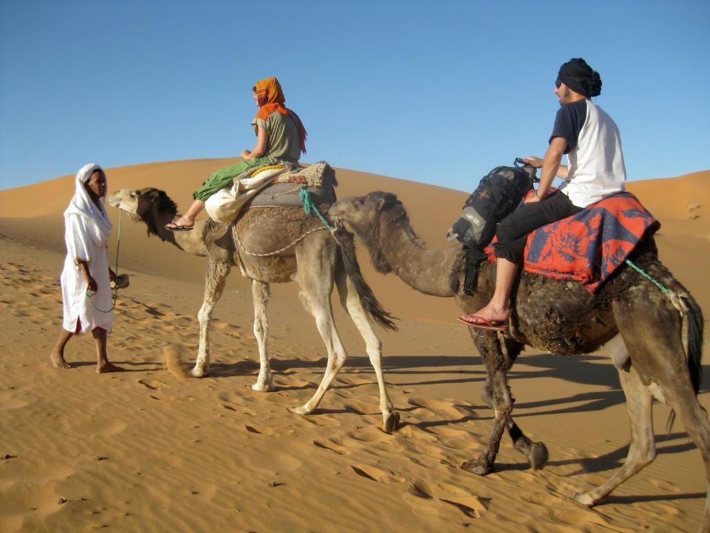 Auberge Camping Ocean Des Dunes Merzouga Exterior foto